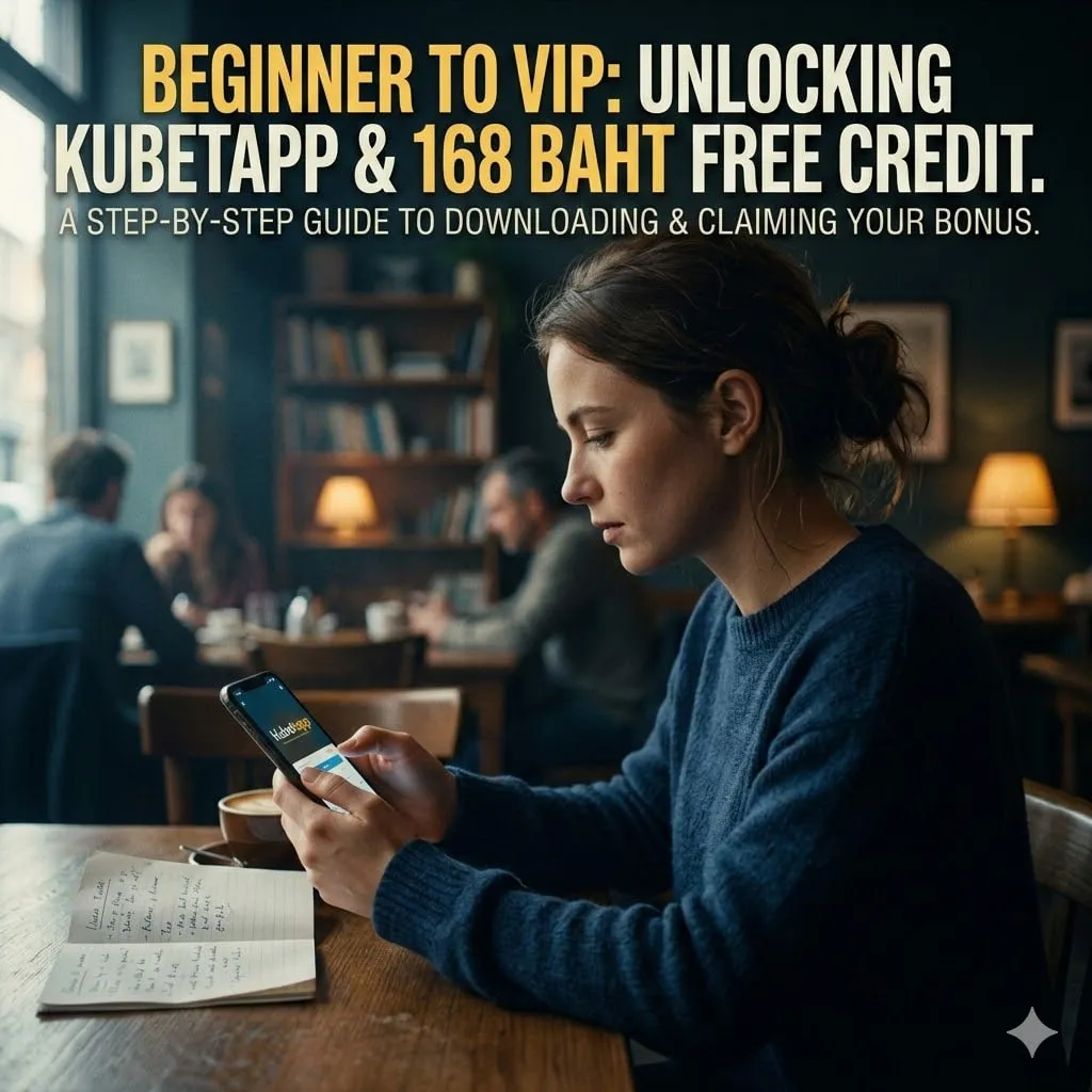 จากมือใหม่สู่ VIP: เจาะลึกวิธีดาวน์โหลด Kubetapp และขั้นตอนรับเครดิตฟรี 168 บาท ครบจบในที่เดียว